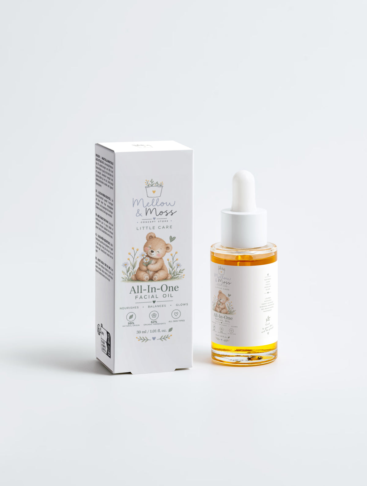 All-In-One Facial Oil | Mellow & Moss