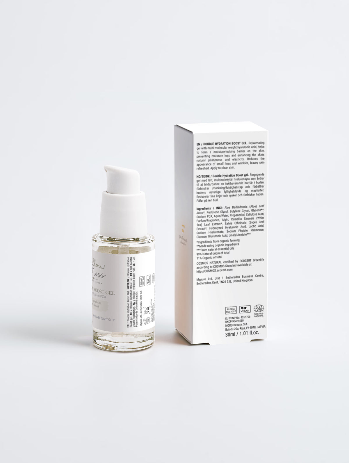 Double Hydration Boost Gel + HA | Mellow & Moss